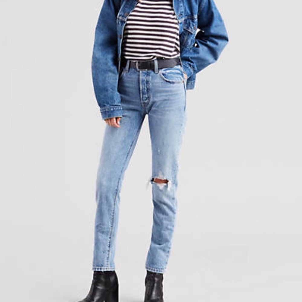 Levi 501 skinny jean